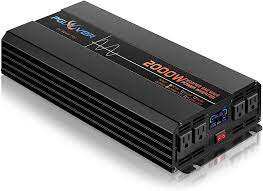 Inversor de Onda Sinusoidal Pura de Grado Industrial de 12V y 2000 Vatios de NJICUDA GLOBAL - Product Image 2