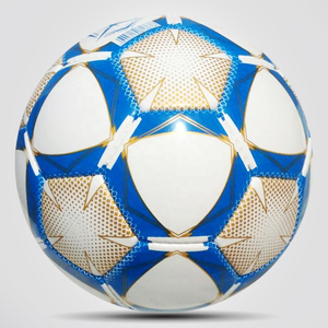 Ballons de football collés à chaud sans couture de taille 5, service OEM, ballon de football version Peek à partir de ballons de football premium bon marché - Product Image 1