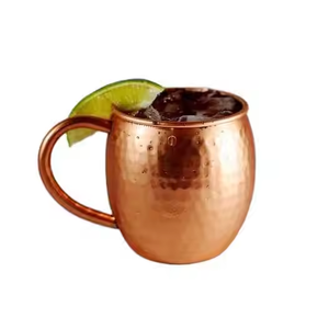 Date Moscou Mule Cuivre Tasses Bière Tasse Boîte Cadeau Ensemble Nouvelle Arrivée Cuivre Tasse Antique Martelé Moscou Mule Tasse pour Bière - Product Image 4