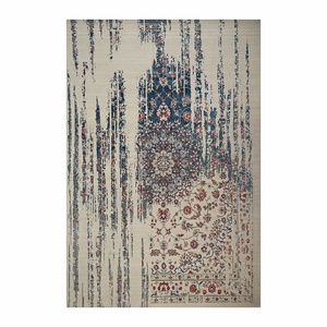 Diseño moderno personalizado de fábrica de alta calidad de lujo 100% algodón alfombra de área copetuda a mano alfombra de sala de estar 1 pieza - Product Image 3