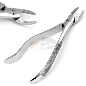 คีมถอนฟันด้วยมือ #76แบบอังกฤษคีมถอนฟันที่ได้รับการรับรองจากสเตนเลสสตีลพรีเมียม - Product Image 1