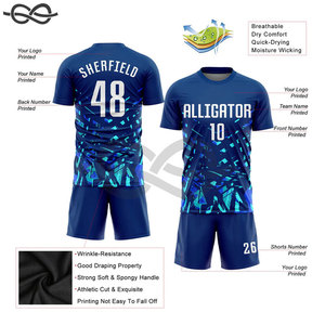 Camiseta de fútbol de entrenamiento de manga corta para hombre, camisetas de fútbol con logotipo personalizado, equipos inspirados en Francia, exclusivo, nuevo adulto - Product Image 4