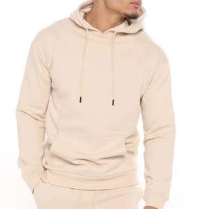 Venta al por mayor Pullover Hoodie Joggers Set 2 Tone 100% Cotton Chándal para hombres Kangaroo Pocket Winter Gym Sport Sweat - Product Image 4