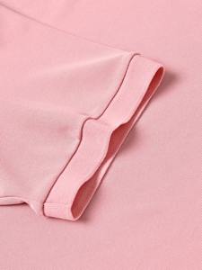 Polo à manches courtes pour hommes New Casual Streetwear Fashion avec contraste de couleurs XL Size Knitted Collar Tops - Product Image 4