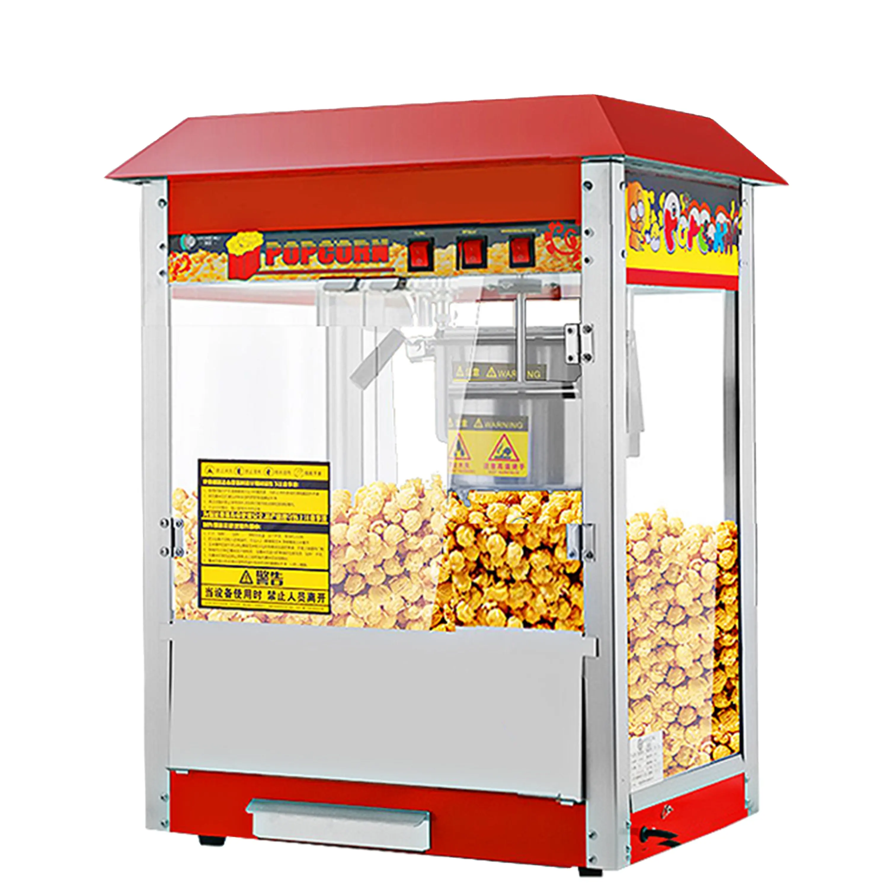 JTS дизайн, промышленный, газовый, электрический, горячий воздух, мини-автоматическая машина для приготовления сладкой карамели для гурманов, для попкорна