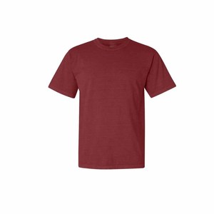 Camisetas de Hombre Elegantes con Estampado a Cuadros en la Parte Delantera, Manga Corta, Cuello Redondo, Tejido de Alta Calidad, Transpirable, 100% Algodón, Antiarrugas, de Secado Rápido - Product Image 1