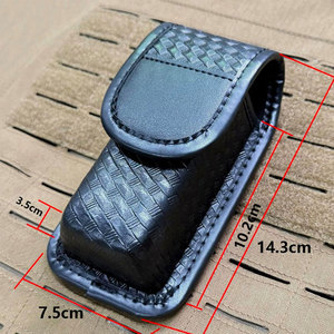 Estuche Ligero y Portátil para Gas Pimienta, Llavero de Cuero PU, Bolsa de Transporte Segura para Venta en Línea - Product Image 2