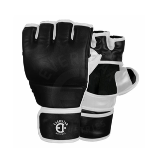 Venta al por mayor de guantes MMA personalizados para artes marciales y Kickboxing 100% Guantes MMA de cuero Premium hechos en Pakistán - Product Image 4