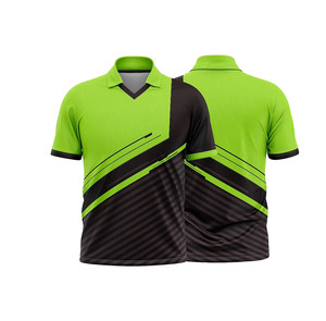 Camiseta Deportiva Ultraligera Personalizada de 300g con Cuello Alto, Sublimación de Equipo, Estilo Casual, Diseño de Logotipo Frontal, Patrón Sólido - Product Image 1