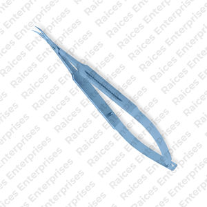 Instrumento médico Material resistente hecho Tijeras de capsulotomía Venta al por mayor Tijeras de capsulotomía rectas y curvas para la venta - Product Image 2