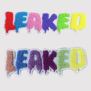 Well Designed Chenille Letter <b>Patch</b> Customizable Embroidery Fabric Logo <b>Patch</b> Wholesale for Garments - Product Image 5