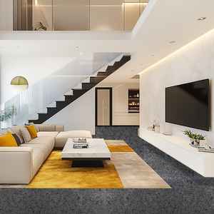 Dalles de granit polies de haute qualité, finition en pierre naturelle premium, gris acier, aspect cuir, prix bas modernes - Product Image 4