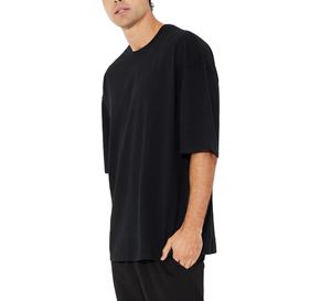 Camiseta Deportiva Extra Grande para Hombre, Estilo Vintage, Color Marrón Moca, 100% Algodón, Gruesa, Estampada, Transpirable, de Secado Rápido, Estilo Urbano, Manga Corta - Product Image 5