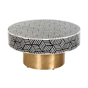 โต๊ะข้างเตียงฝังกระดูกสำหรับตกแต่งภายในบ้าน - Product Image 2