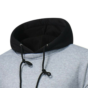 Hombres rayas sólido Swag elegante sudaderas con capucha para la venta negro manga elegante Sudadera con capucha 2025 personalizado sudaderas con capucha de buena calidad - Product Image 5