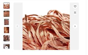 Cobre Millberry/ Wire Scrap 99.95% a 99.99% Pureza Grecia - Product Image 2
