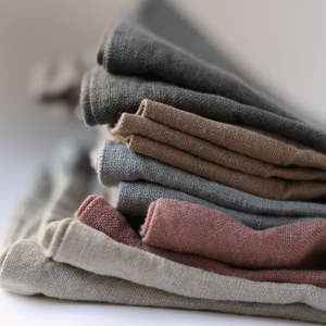 Vente en gros usine : <span class=keywords><strong>Tissu</strong></span> <span class=keywords><strong>de</strong></span> <span class=keywords><strong>serviette</strong></span> 100% lin, réutilisable, diverses couleurs, doux, lavé, écologique - Product Image 5