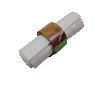 Juego de servilleteros de forma redonda multicolor y resina de nuevo estilo, vajilla para restaurante, vajilla usada, el mejor diseño para el hogar y la cocina - Product Image 1