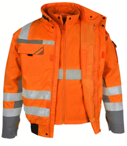 Vêtements de sécurité, personnalisables, haute visibilité, réfléchissants, ignifuges, respirants, polyester, imperméables, uniformes de travail, pas cher - Product Image 2