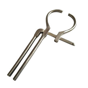 Probador de pezuña ajustable para el cuidado de pezuñas de caballo, suministros de etiqueta privada y OEM, herramientas de forja de herraduras equinas hechas de acero - Product Image 3