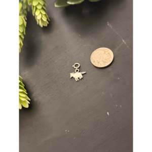 Dijes de Plata de Ley Hechos a Mano en Estilo Navajo con Forma de Caballo, Componentes y Accesorios para Joyería - Product Image 3