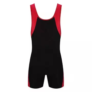 Combinaison d'haltérophilie nouvelle meilleure qualité Singlet de lutte Vêtements de corps grande taille pour hommes Singlets de lutte avec logo personnalisé - Product Image 5