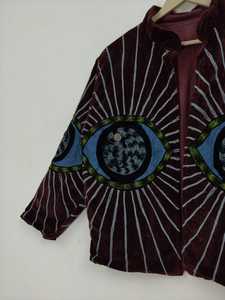Evil Eye Suzani <b>Jacket</b> Vintage Boho Embroidered Coat for <b>Women</b> Handcrafted Eye Motif Suzani <b>Jacket</b> Boho Chic Festival Wear - Product Image 4