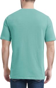 Venta al por mayor hombres Camiseta corta personalizada nuevo diseño de buena calidad Algodón suelto ajuste hombres camisetas - Product Image 5