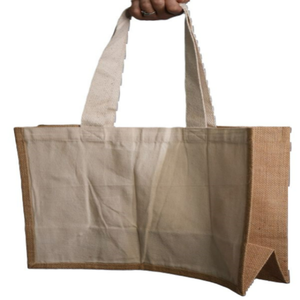 Logotipo personalizado 100% bolsa de algodón orgánico Calico lona beige natural ecológica para compras de comestibles producto ecológico - Product Image 6