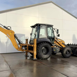 2025 72 kW moteur Diesel chargeur rétrocaveuse pour Case 570SV 4WD Mini chargeur frontal 4 tonnes charge nominale boîte de vitesses pompe roulement noyau - Product Image 1