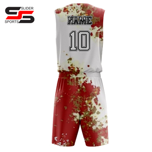 Uniformes de baloncesto bordados para hombres y mujeres, ropa deportiva de fábrica, poliéster, venta al por mayor, camisetas de uniformes de baloncesto - Product Image 2