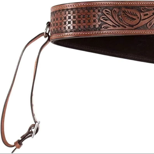 Meilleures ventes de sangles de sangle de dressage de cheval en cuir de créateur pour le soutien de la selle aux prix de gros de l'Inde - Product Image 2