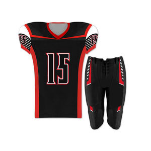 Maillots de football américain respirants, à la mode, dernier design, personnalisés, ensemble pantalon, prix bas, uniformes de football américain personnalisés - Product Image 1