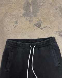 Survêtement à capuche zippé pour homme, coupe ample, effet délavé à l'acide, sérigraphie, 100% coton, doublure en polaire respirante - Product Image 5