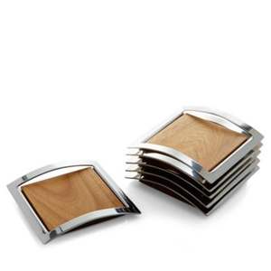 Attractive Marble Coasters With Gold Touch Kitchenware <b>Cup</b> Slate Coasters Tableware Vintage Table Top Marble Stone Tea Coasters - Product Image 2