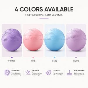<span class=keywords><strong>Ballon</strong></span> <span class=keywords><strong>de</strong></span> Yoga Anti-éclatement Texturé Épaissi 55cm 65cm 75cm en PVC Gonflable <span class=keywords><strong>pour</strong></span> Fitness Adultes Femmes Enceintes Vente en Gros Personnalisé - Product Image 4