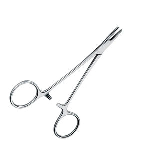 Porte-aiguille manuel de qualité de précision à joint optimal 14cm 16cm avec mâchoires en carbure de tungstène et ciseaux 14cm 16cm - Product Image 6