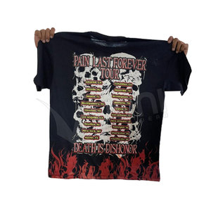 Venta caliente de los hombres de cuello redondo Camiseta ligera de punto de poliéster/algodón de diseño personalizado hecho en Pakistán - Product Image 4