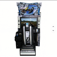 Machine de jeu de course automobile Initial D, version anglaise, arcade de course, fabriquée au Colorado, résistante aux intempéries, alimentation 110/220V, garantie de 3 ans
