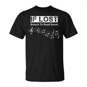T-shirt 'If Lost Return to Band Room' per Membri della Band - Categoria Promozionale - Product Image 2