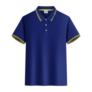 Polo para hombre, camiseta transpirable de secado rápido, Polo de Golf para hombre, camiseta de verano de manga corta de poliéster con cuello para correr, Polo deportivo - Product Image 3