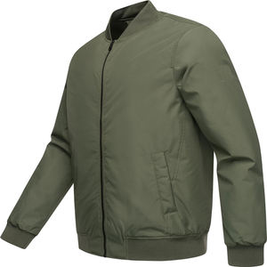 Veste bomber matelassée imperméable de qualité supérieure pour homme, fermeture éclair, grande taille, chaude, prix de gros pour l'hiver - Product Image 1