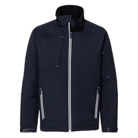 Veste Softshell haute visibilité imperméable pour femmes, veste de sécurité réfléchissante pour activités de plein air, coupe-vent pour la course à pied et le cyclisme