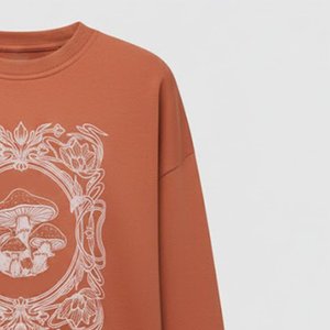 Nouveautés Sweat-shirts décontractés pour femmes en marron avec logo personnalisé, chauds pour l'hiver, style streetwear, écologiques, vêtements d'extérieur pour femmes - Product Image 6