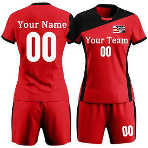 Top qualité sur mesure volley-ball uniforme 100% Polyester Sublimation conception vêtements volley-ball uniforme ensemble pour hommes - Product Image 6