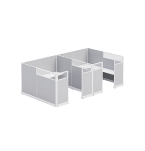 Système de cabines de bureau insonorisées OMNI pour plusieurs personnes, idéal pour les bureaux de télémarketing - Product Image 5