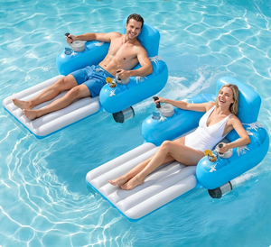Motorized <strong>Inflatable</strong> Pool <strong>Float</strong> for Adults and Kids 70 Inch Rechargeable Electric Pool Lounger with Dual Motor - Product Image 4