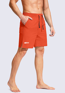 Men's Unisex Summer Board <b>Shorts</b> Lightweight Polyester Quick Dry Breathable Gym Athletic <b>Compression</b> Custom Logo Canvas Unisex - Product Image 4