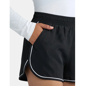 Tela suave al tacto para la piel con cómodo diseño de cintura alta en pantalones cortos de mujer para una ropa de verano elegante y versátil - Product Image 3