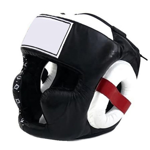 Protector de cabeza de cuero definitivo de alta calidad para boxeo, MMA y Muay Thai material de cuero duradero protectores de cabeza de boxeo al por mayor - Product Image 3